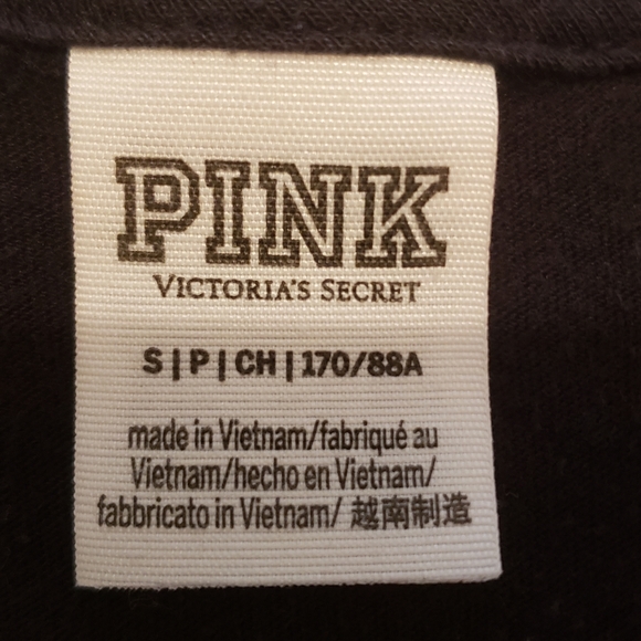 PINK VICTORIA'S SECRET BUNDLE BLACK, PINK, WINE, GREY,SILVER SIZE SM Bundle 4 pc - Picture 12 of 16